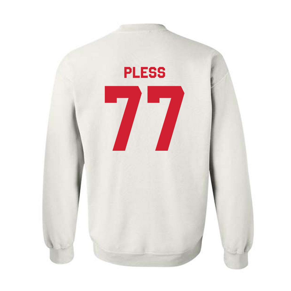 Houston - NCAA Football : Troy Pless - Classic Shersey Crewneck Sweatshirt-1