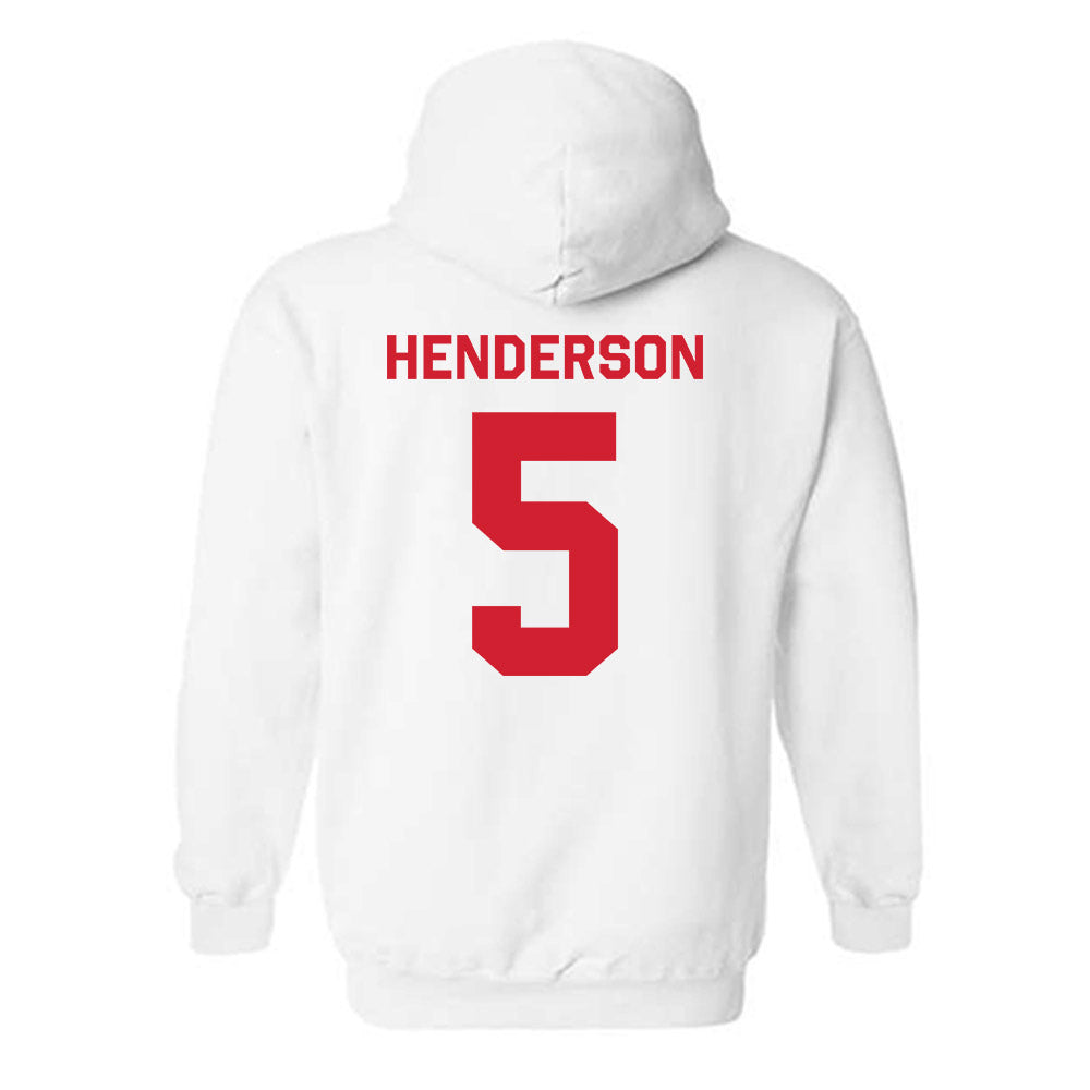 Houston - NCAA Football : Keisean Henderson - Classic Shersey Hooded Sweatshirt-1