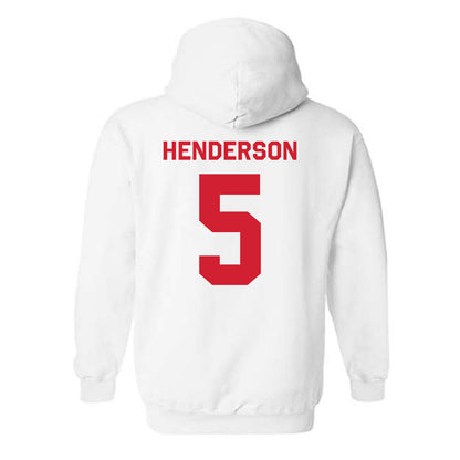Houston - NCAA Football : Keisean Henderson - Classic Shersey Hooded Sweatshirt-1