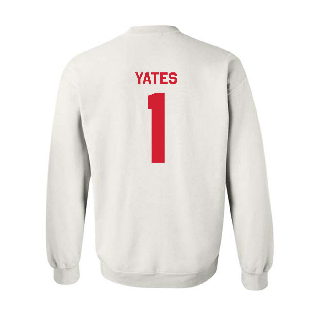 Houston - NCAA Football : Jaden Yates - Classic Shersey Crewneck Sweatshirt-1