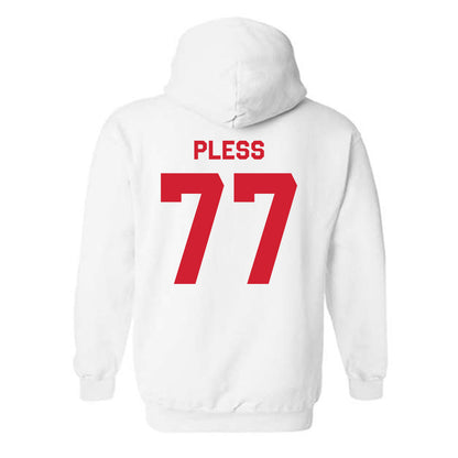 Houston - NCAA Football : Troy Pless - Classic Shersey Hooded Sweatshirt-1