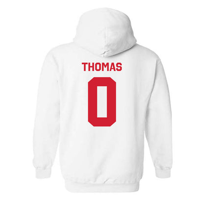 Houston - NCAA Football : Amare Thomas - Classic Shersey Hooded Sweatshirt-1