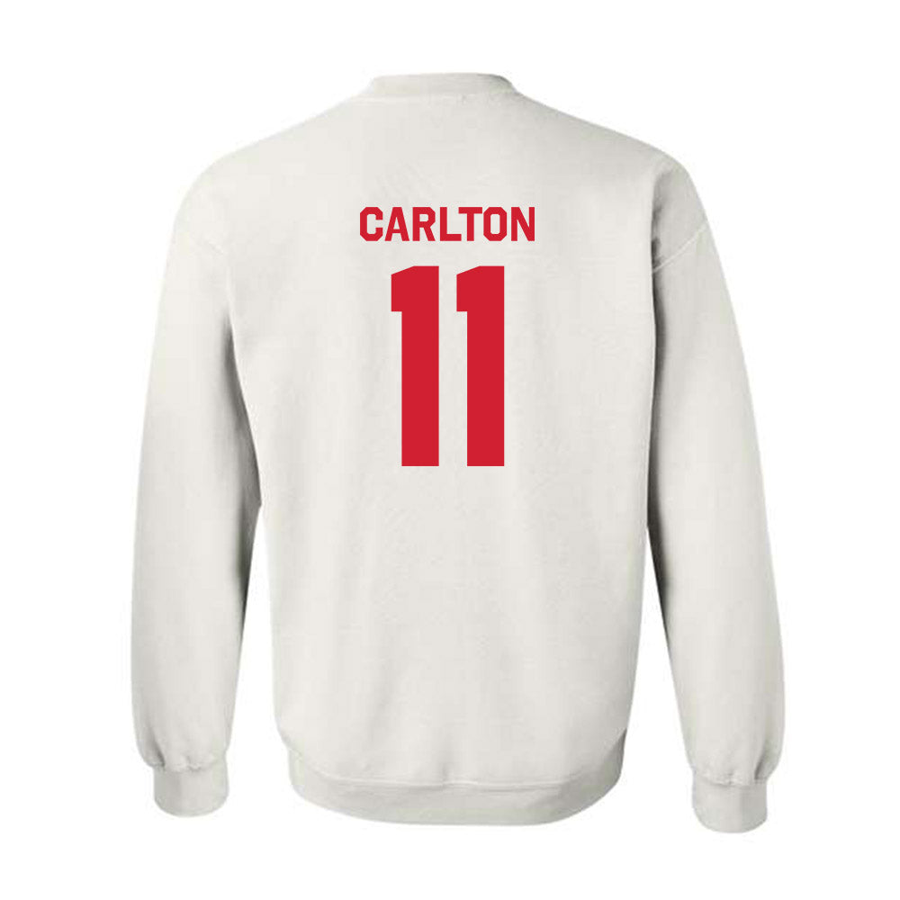 Houston - NCAA Women's Basketball : Justice Carlton - Classic Shersey Crewneck Sweatshirt-1