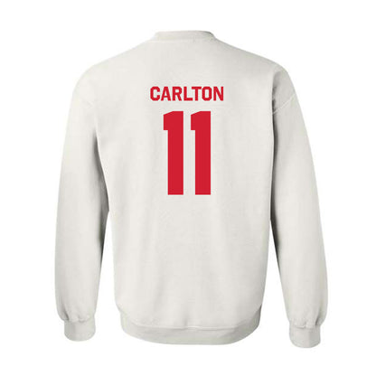 Houston - NCAA Women's Basketball : Justice Carlton - Classic Shersey Crewneck Sweatshirt-1