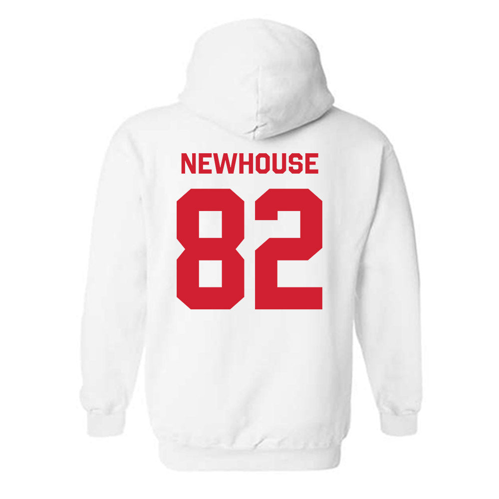 Houston - NCAA Football : Jack Newhouse - Classic Shersey Hooded Sweatshirt-1