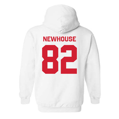 Houston - NCAA Football : Jack Newhouse - Classic Shersey Hooded Sweatshirt-1
