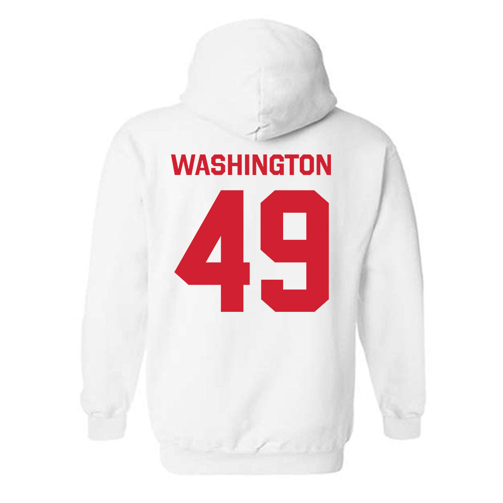 Houston - NCAA Football : Darius Washington - Classic Shersey Hooded Sweatshirt-1