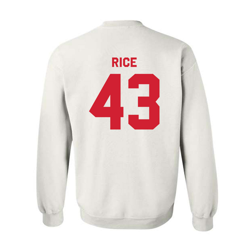 Houston - NCAA Football : Sheldon Rice - Classic Shersey Crewneck Sweatshirt-1