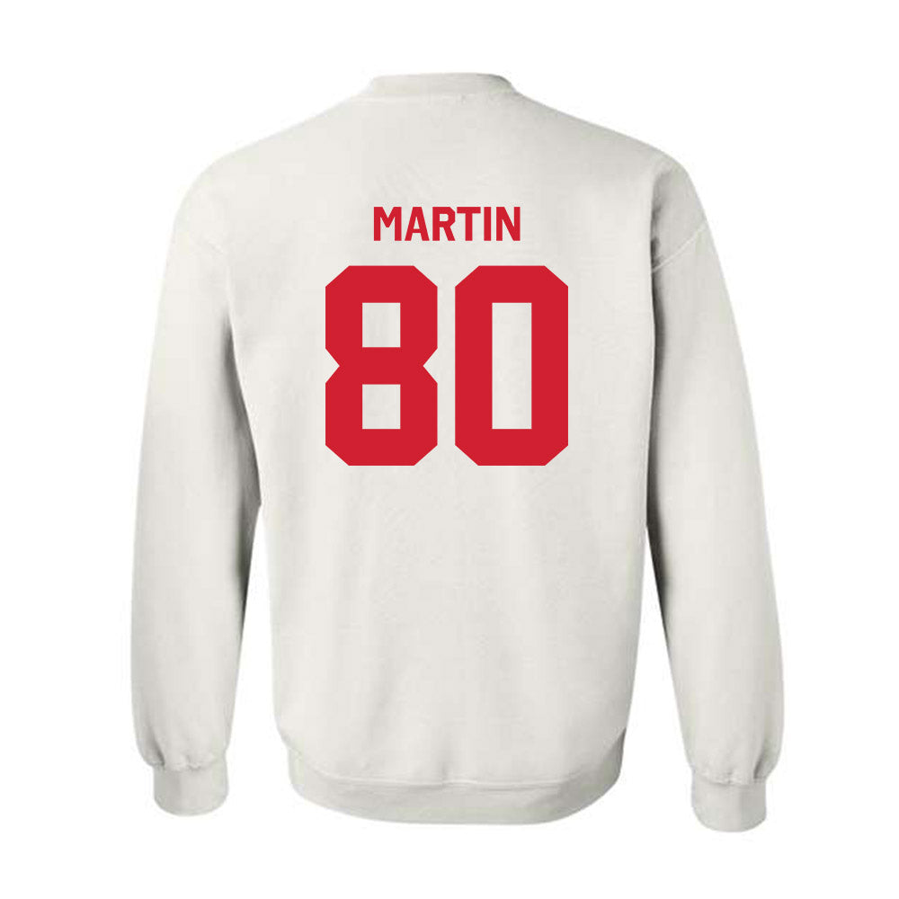 Houston - NCAA Football : Jaquise Martin - Classic Shersey Crewneck Sweatshirt-1