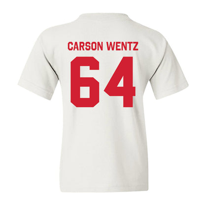 Houston - NCAA Football : Jackson Carson Wentz - Classic Shersey Youth T-Shirt-1