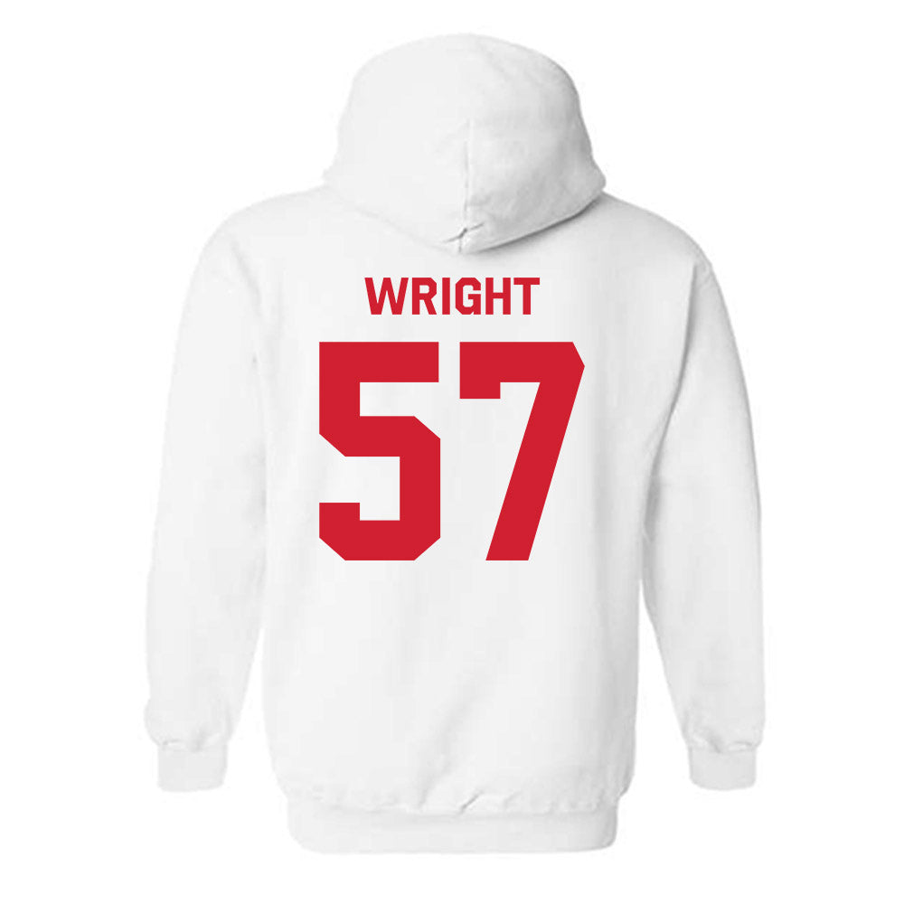 Houston - NCAA Football : Hayden Wright - Classic Shersey Hooded Sweatshirt-1