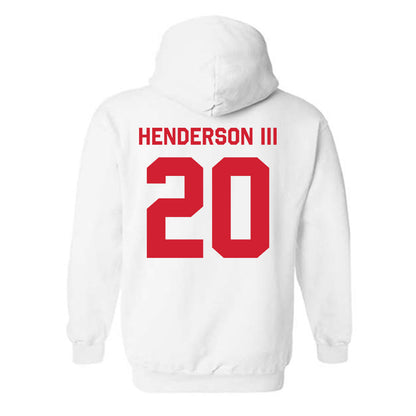 Houston - NCAA Football : James Henderson III - Classic Shersey Hooded Sweatshirt-1