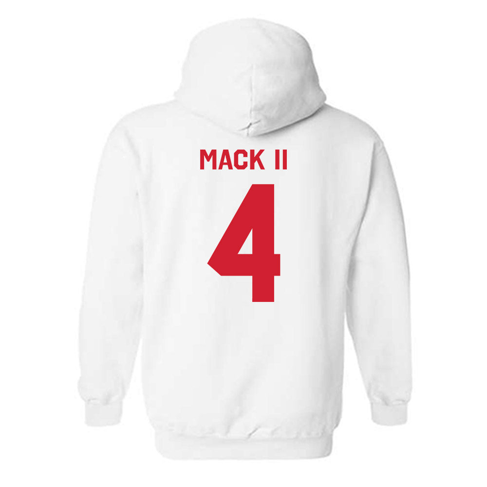 Houston - NCAA Football : Brandon Mack II - Classic Shersey Hooded Sweatshirt-1