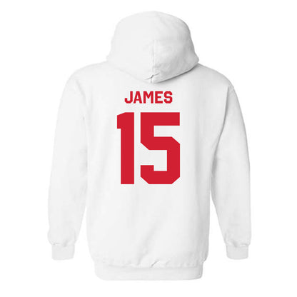 Houston - NCAA Football : Will James - Classic Shersey Hooded Sweatshirt-1
