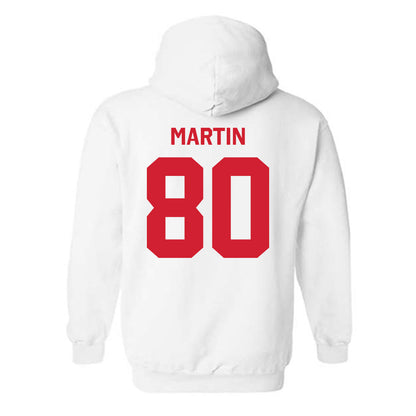 Houston - NCAA Football : Jaquise Martin - Classic Shersey Hooded Sweatshirt-1
