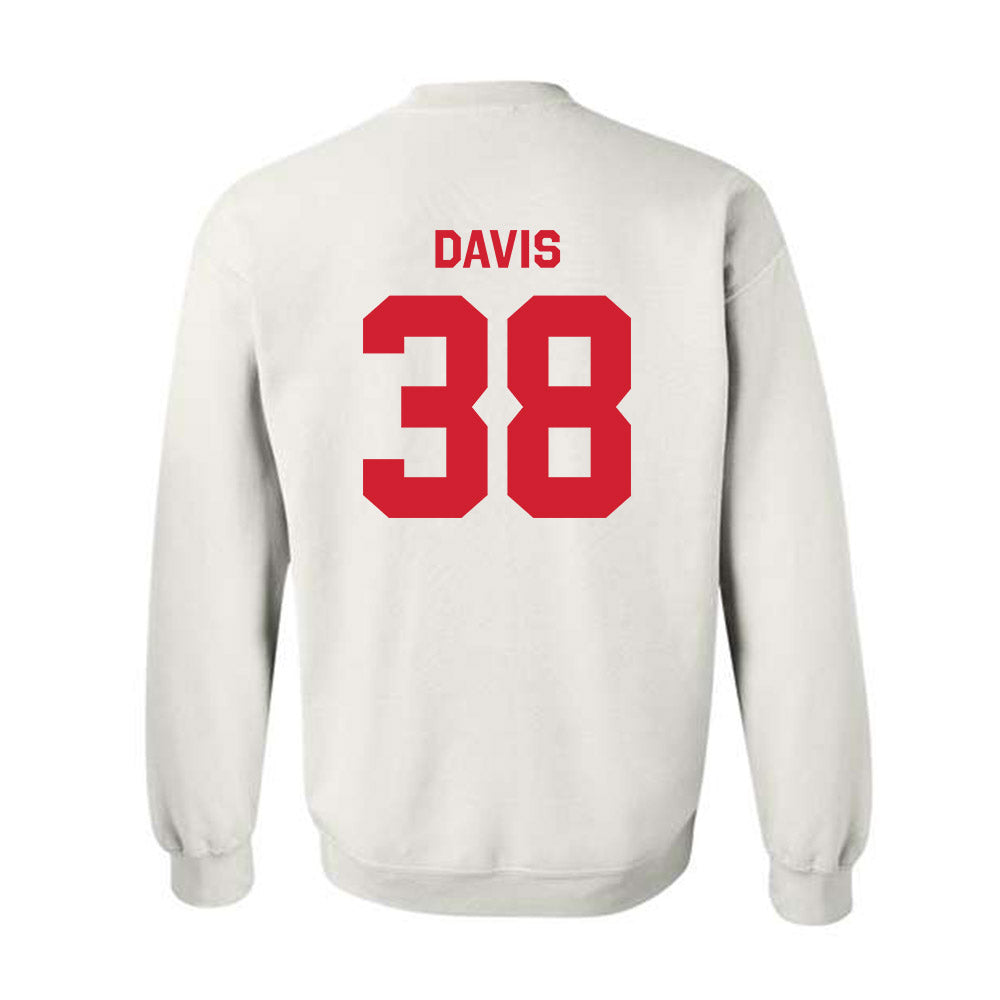 Houston - NCAA Football : Aaron Davis - Classic Shersey Crewneck Sweatshirt-1