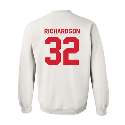 Houston - NCAA Football : Isaac Richardson - Classic Shersey Crewneck Sweatshirt-1