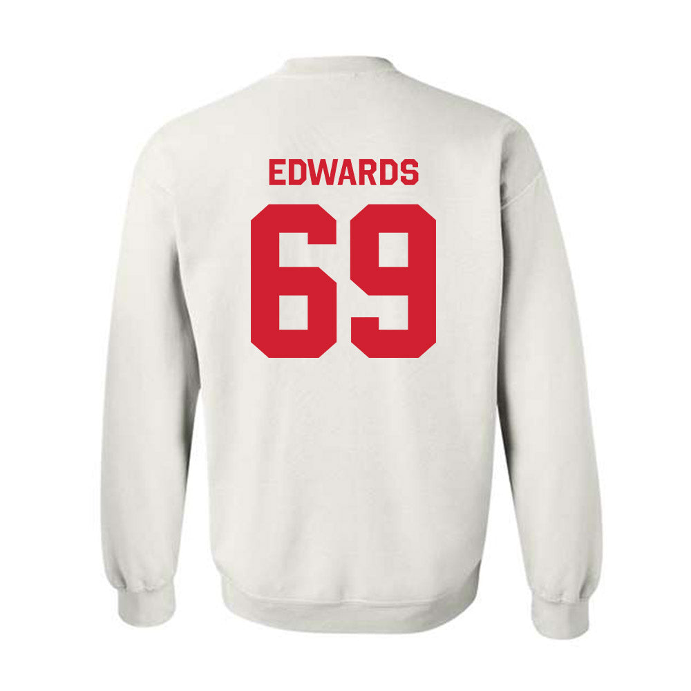 Houston - NCAA Football : Weston Edwards - Classic Shersey Crewneck Sweatshirt-1