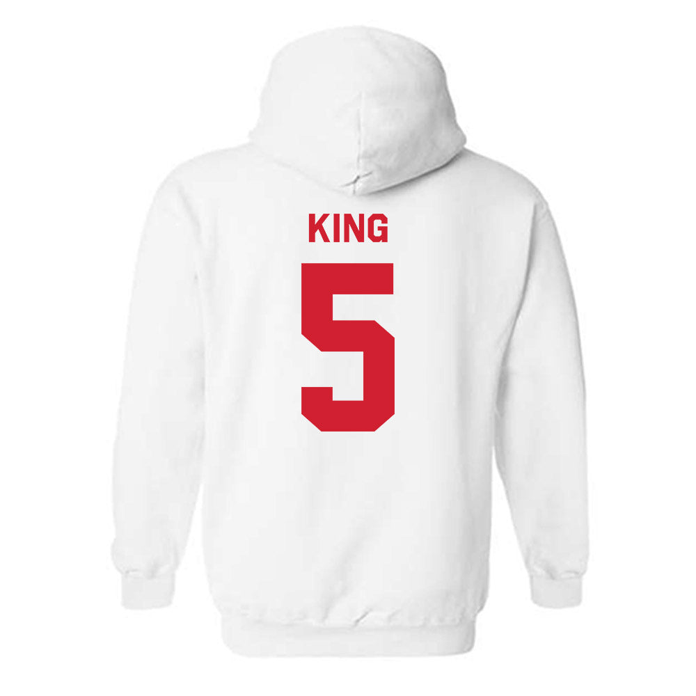 Houston - NCAA Women's Basketball : Kayla King - Classic Shersey Hooded Sweatshirt-1