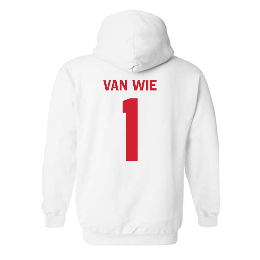 Houston - NCAA Baseball : Will Van Wie - Classic Shersey Hooded Sweatshirt-1