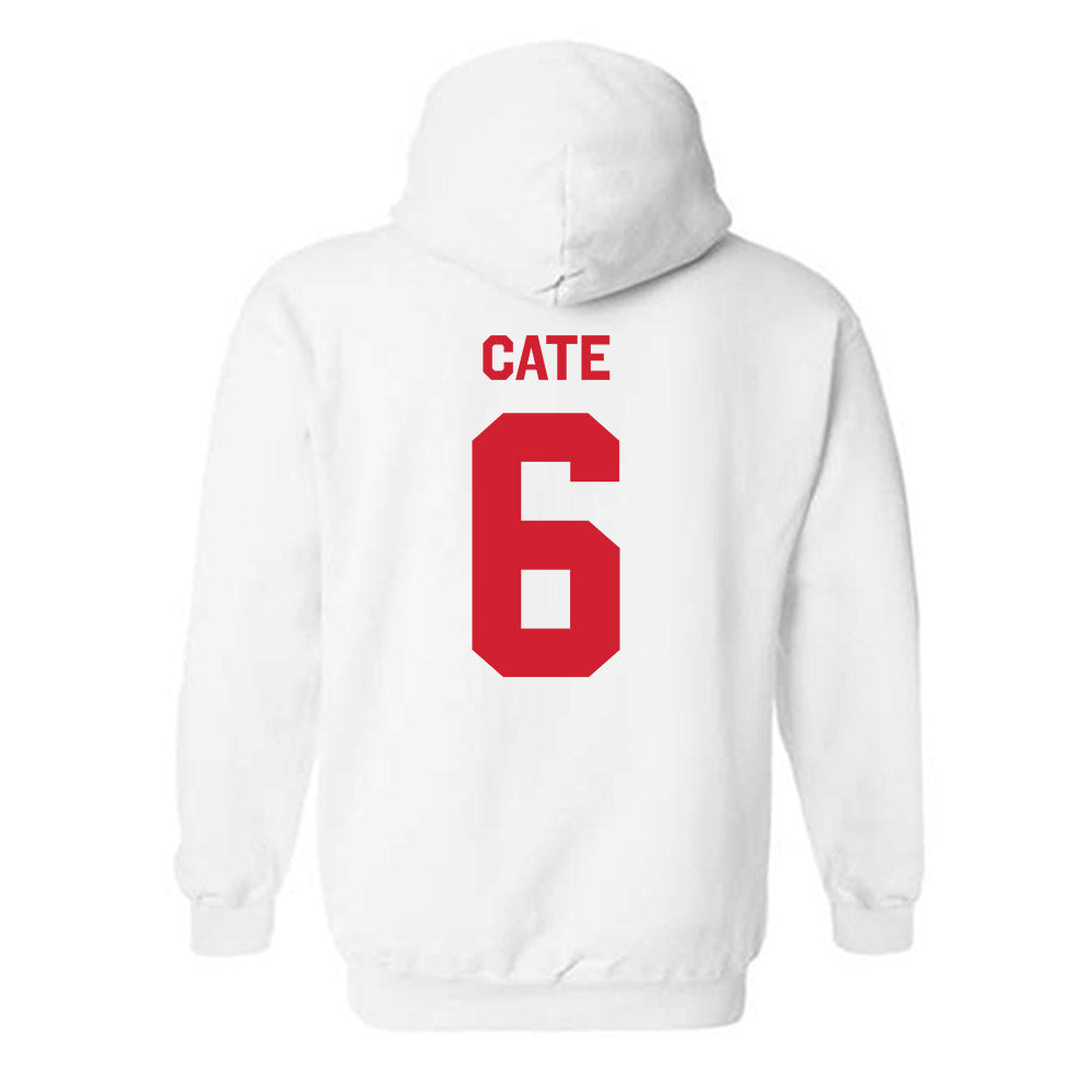 Houston - NCAA Women's Soccer : Bailey Cate - Classic Shersey Hooded Sweatshirt-1