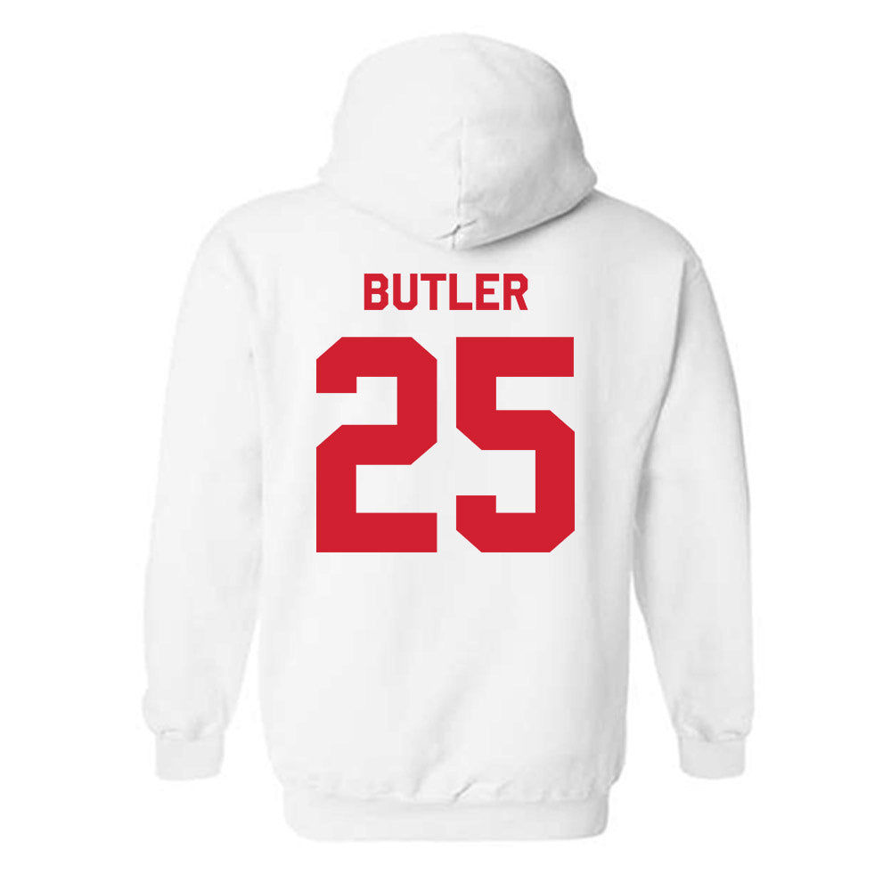 Houston - NCAA Football : DJ Butler - Classic Shersey Hooded Sweatshirt-1