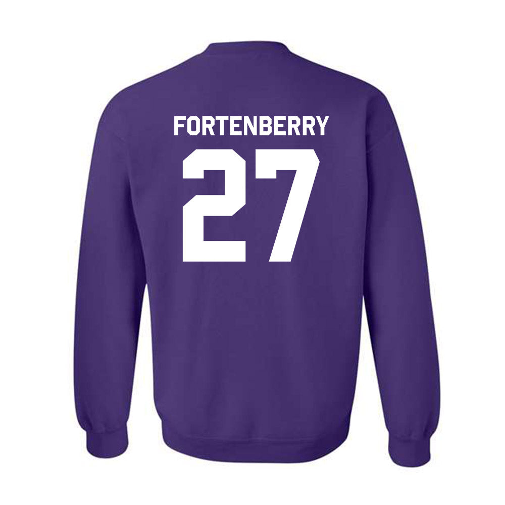 Kansas State - NCAA Baseball : Robert Fortenberry - Classic Shersey Crewneck Sweatshirt-1