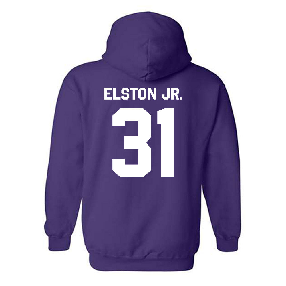 Kansas State - NCAA Football : Monterrio Elston Jr. - Classic Shersey Hooded Sweatshirt-1