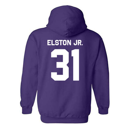 Kansas State - NCAA Football : Monterrio Elston Jr. - Classic Shersey Hooded Sweatshirt-1