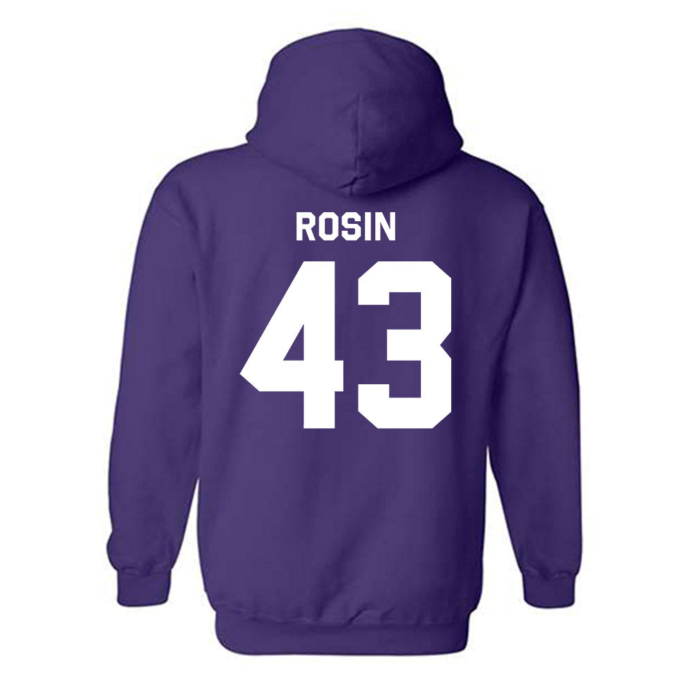 Kansas State - NCAA Baseball : Ben Rosin - Classic Shersey Hooded Sweatshirt-3