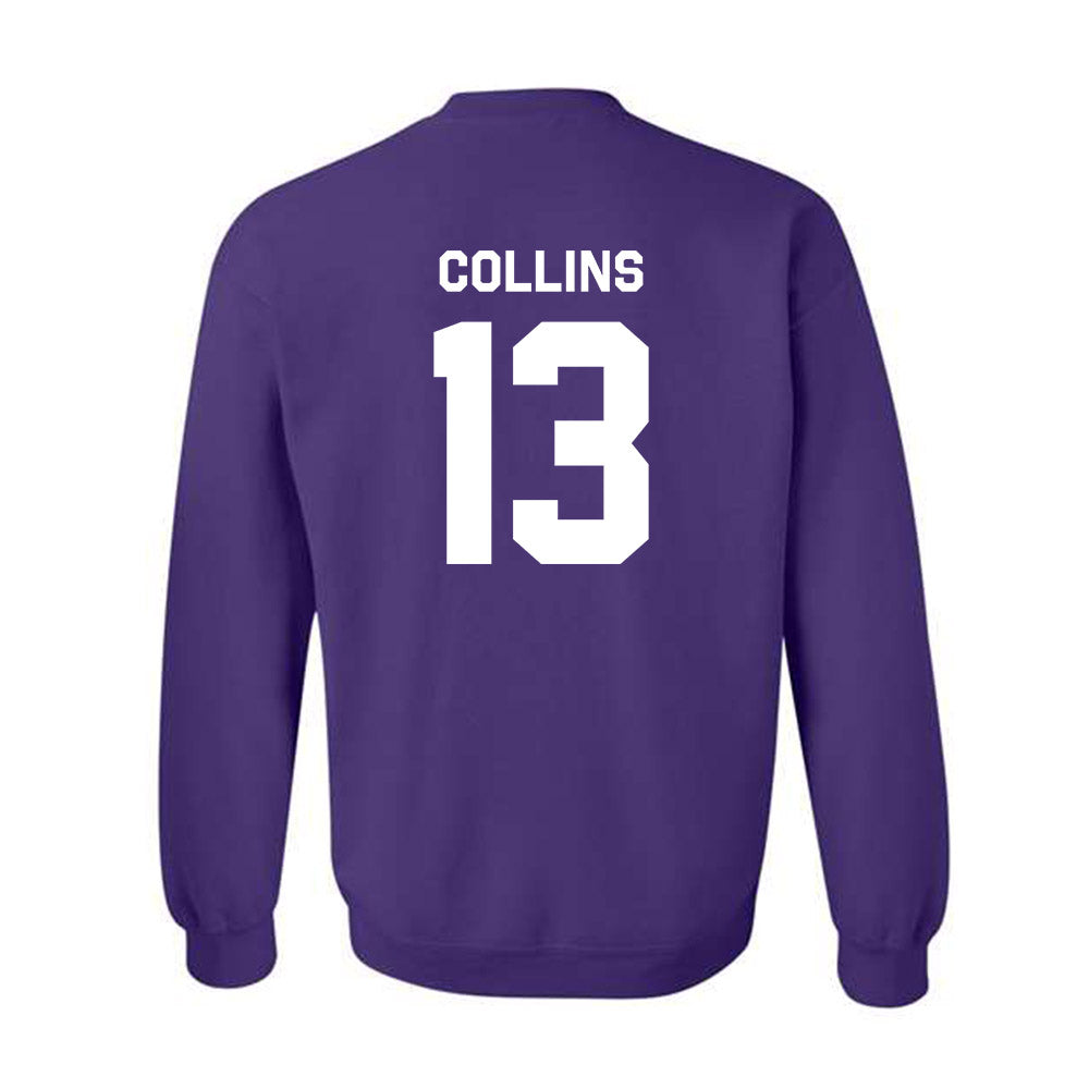 Kansas State - NCAA Football : RJ Collins - Classic Shersey Crewneck Sweatshirt-1
