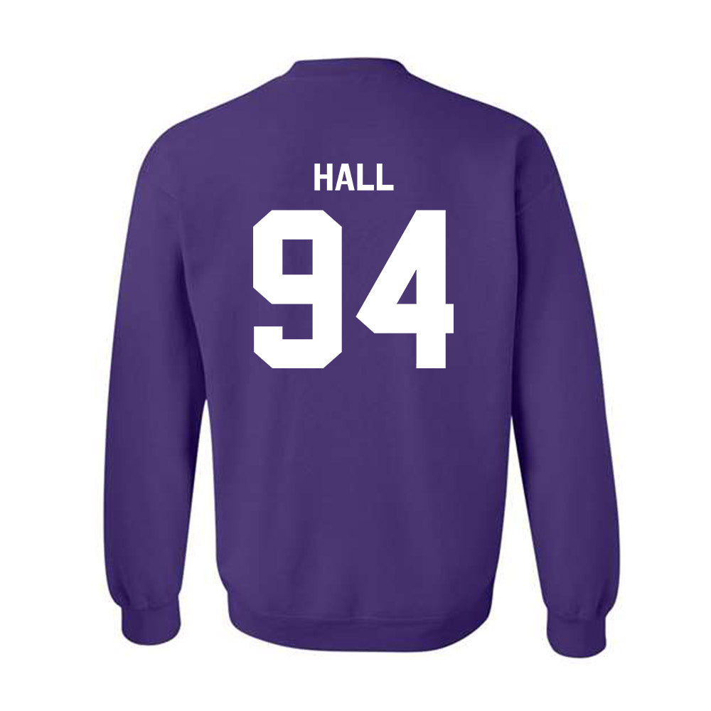 Kansas State - NCAA Football : Kingston Hall - Classic Shersey Crewneck Sweatshirt-3