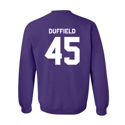 Kansas State - NCAA Football : Jaxson Duffield - Classic Shersey Crewneck Sweatshirt-1