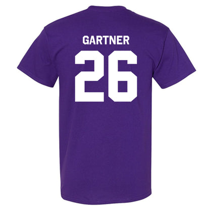 Kansas State - NCAA Baseball : Noah Gartner - Classic Shersey T-Shirt-1
