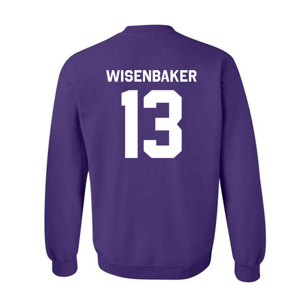 Kansas State - NCAA Baseball : Cole Wisenbaker - Classic Shersey Crewneck Sweatshirt-1