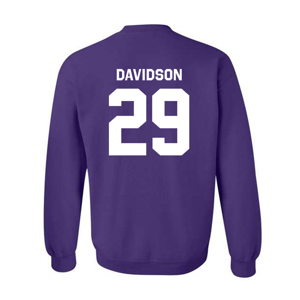 Kansas State - NCAA Football : Dylan Davidson - Classic Shersey Crewneck Sweatshirt-3