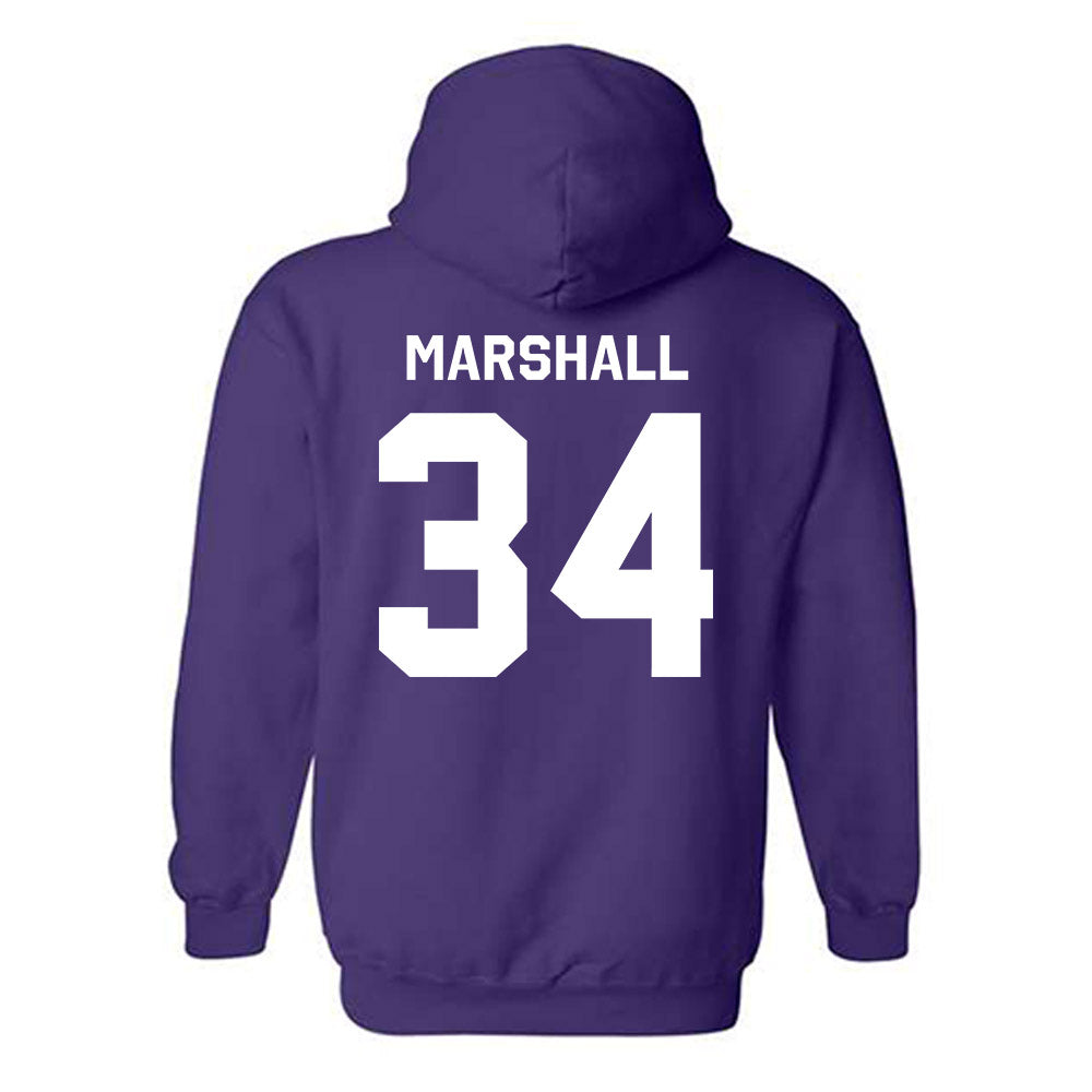 Kansas State - NCAA Women's Soccer : Allison Marshall - Classic Shersey Hooded Sweatshirt-1