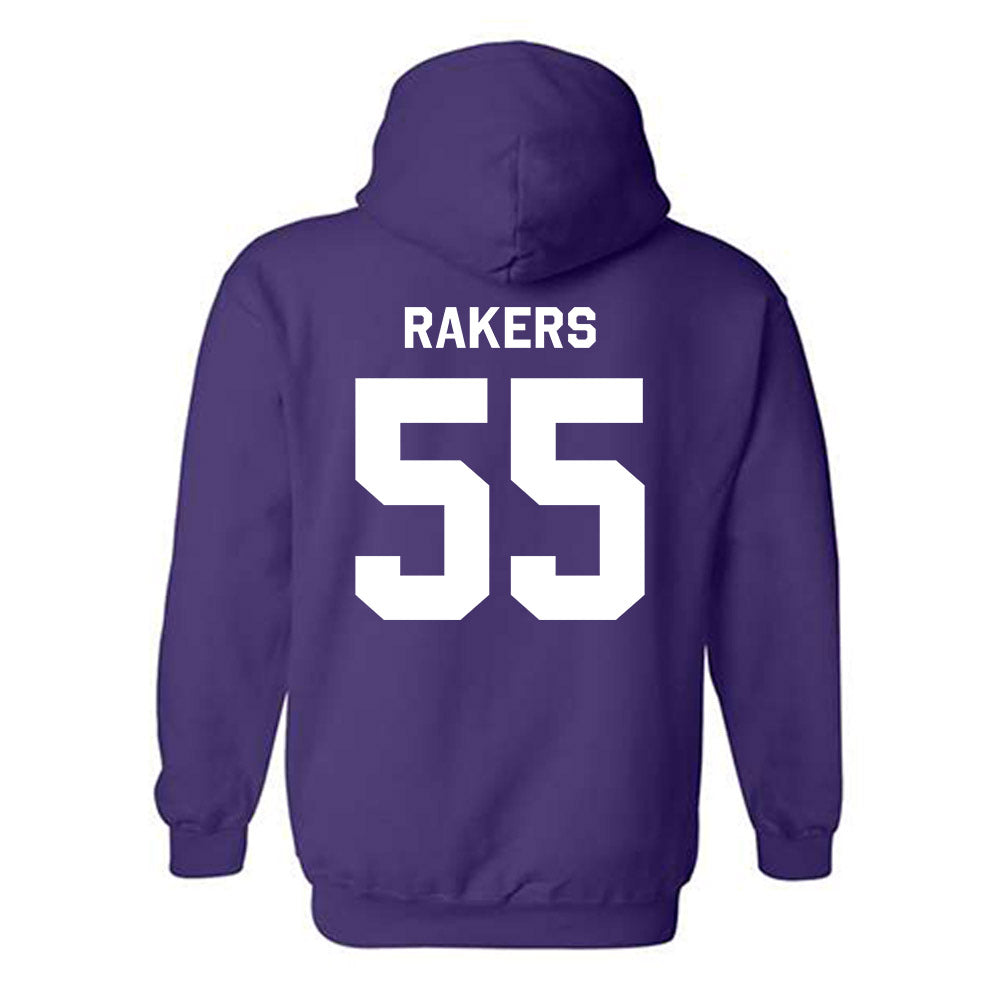 Kansas State - NCAA Football : Kyle Rakers - Classic Shersey Hooded Sweatshirt-1