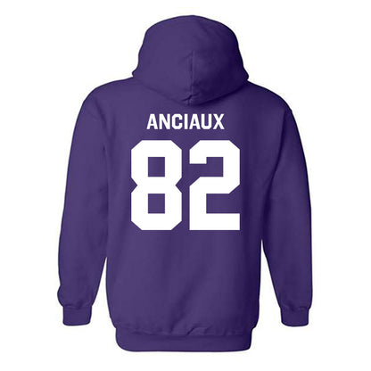 Kansas State - NCAA Football : Will Anciaux - Classic Shersey Hooded Sweatshirt-1