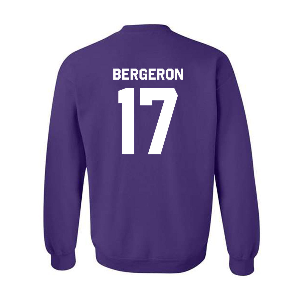 Kansas State - NCAA Football : Mikey Bergeron - Classic Shersey Crewneck Sweatshirt-1