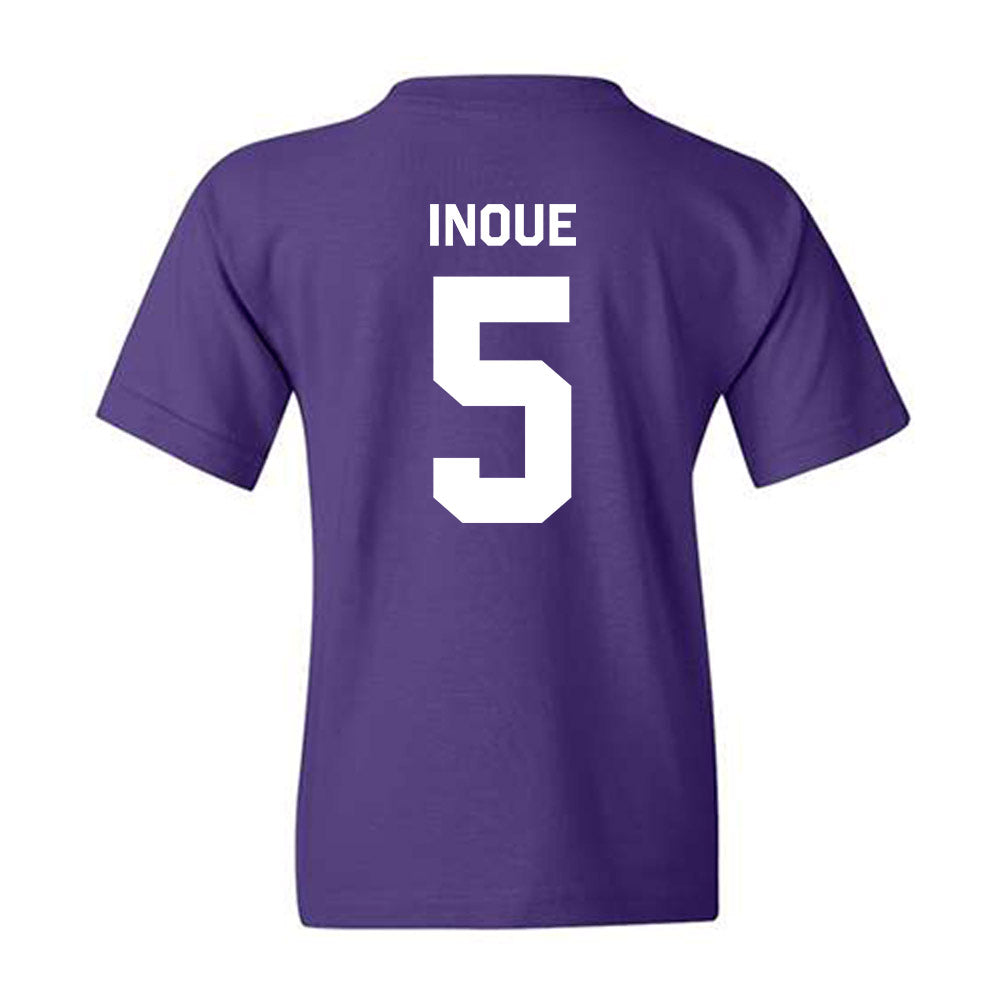 Kansas State - NCAA Baseball : Shintaro Inoue - Classic Shersey Youth T-Shirt-1