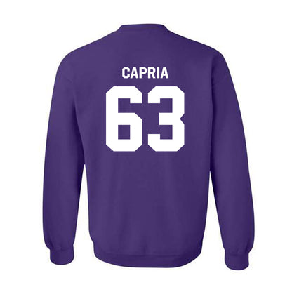 Kansas State - NCAA Football : Michael Capria - Classic Shersey Crewneck Sweatshirt-1