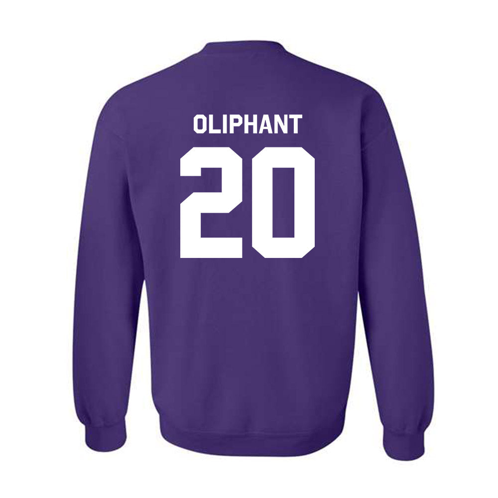 Kansas State - NCAA Football : Jacobi Oliphant - Classic Shersey Crewneck Sweatshirt-1