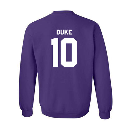 Kansas State - NCAA Baseball : Tanner Duke - Classic Shersey Crewneck Sweatshirt-1