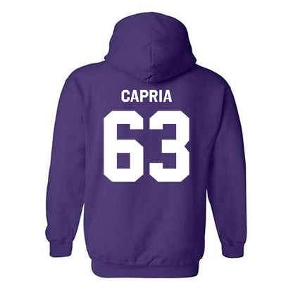 Kansas State - NCAA Football : Michael Capria - Classic Shersey Hooded Sweatshirt-1