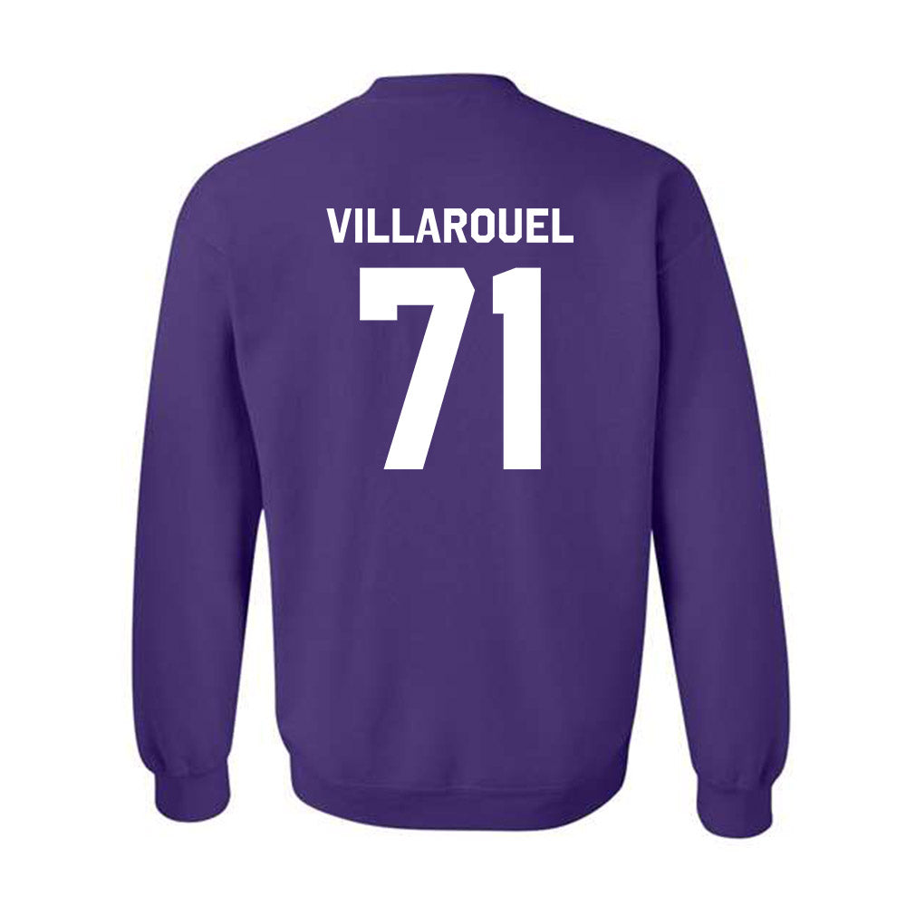 Kansas State - NCAA Football : Dylan Villarouel - Classic Shersey Crewneck Sweatshirt-1