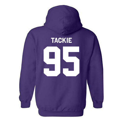 Kansas State - NCAA Football : Patrick Tackie - Classic Shersey Hooded Sweatshirt-1
