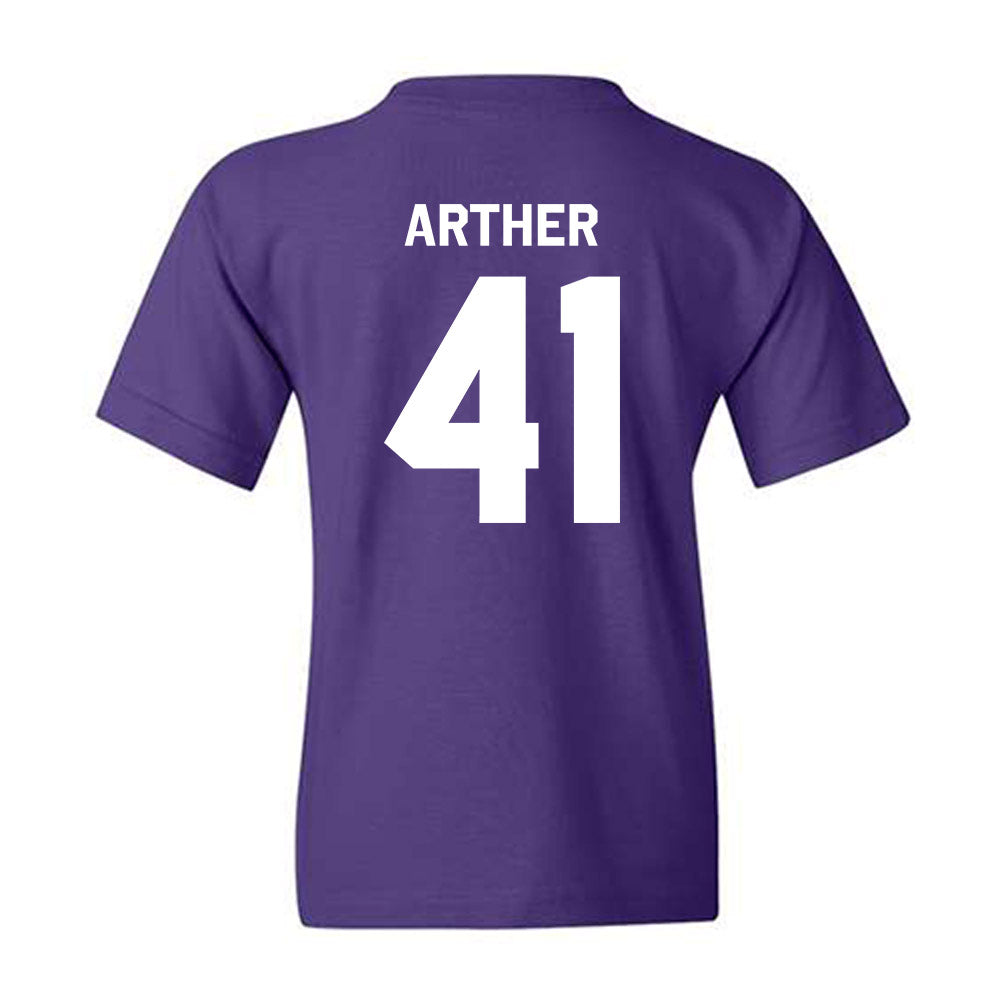 Kansas State - NCAA Baseball : Adam Arther - Classic Shersey Youth T-Shirt-1
