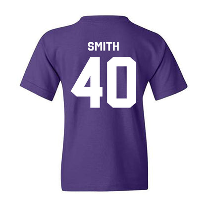 Kansas State - NCAA Baseball : Miles Smith - Classic Shersey Youth T-Shirt-1