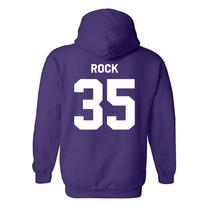 Kansas State - NCAA Men's Basketball : Jeffrey Rock - Classic Shersey Hooded Sweatshirt-3